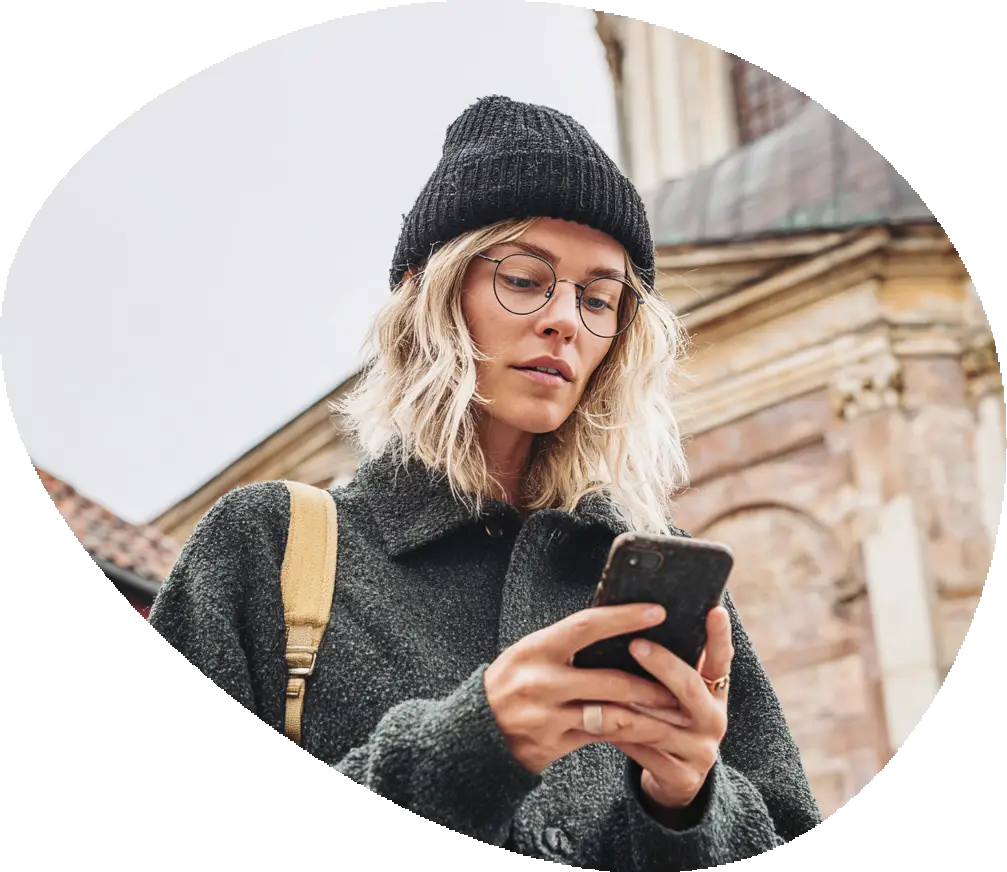 Student i Gamla stan